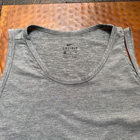 NWOT Nike Dri-fit Heather gray tank top 2XL - Picture 3 of 7